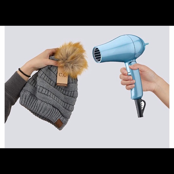 NWT C.C Exclusive Pom beanie hat - Picture 3 of 5